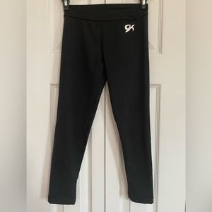 GK Black, Childs Large, Gymnastics Leggings